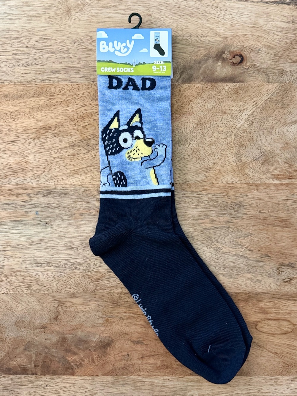 NEW Men's DAD Bluey Bingo Socks